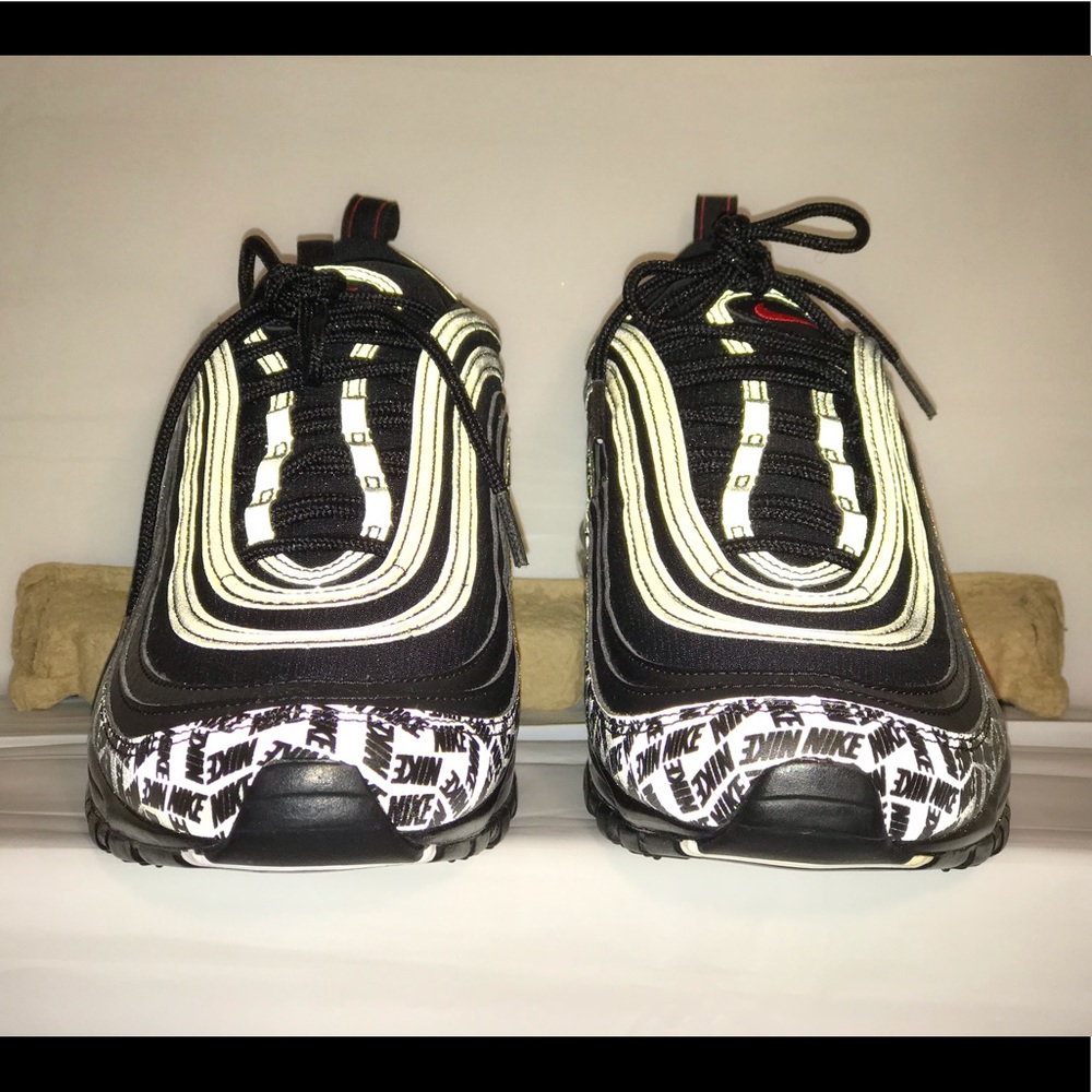 Nike Men Air Max 97 All Over Reflective Print - Picture 4 of 8